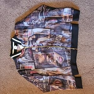 Adorable Magazine Themed Bomber